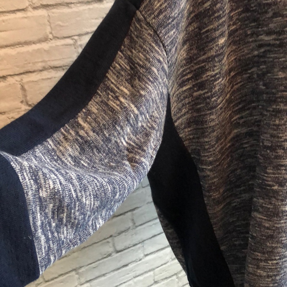 J.Crew Colorblock Jasp Wool Sweater Size Large - image 3